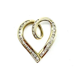 1/3 ctw Diamond Heart Pendant