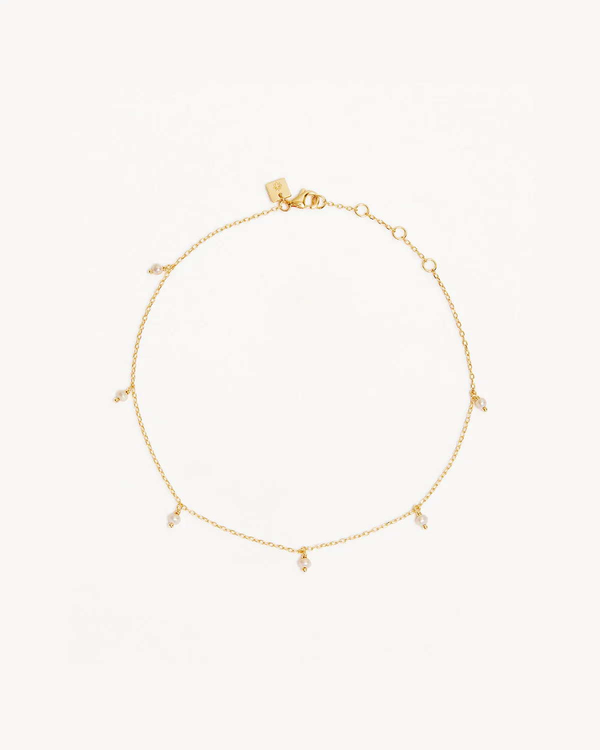 18k Gold Vermeil Peace Anklet