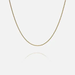 2.5MM Rope Chain - Gold