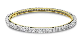 Beauvince Forever Indian Diamond Bangle (5.03 ct Diamonds) in Gold