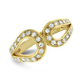 Beauvince Raaga Diamond Band (0.50 ct Diamonds) in Yellow Gold