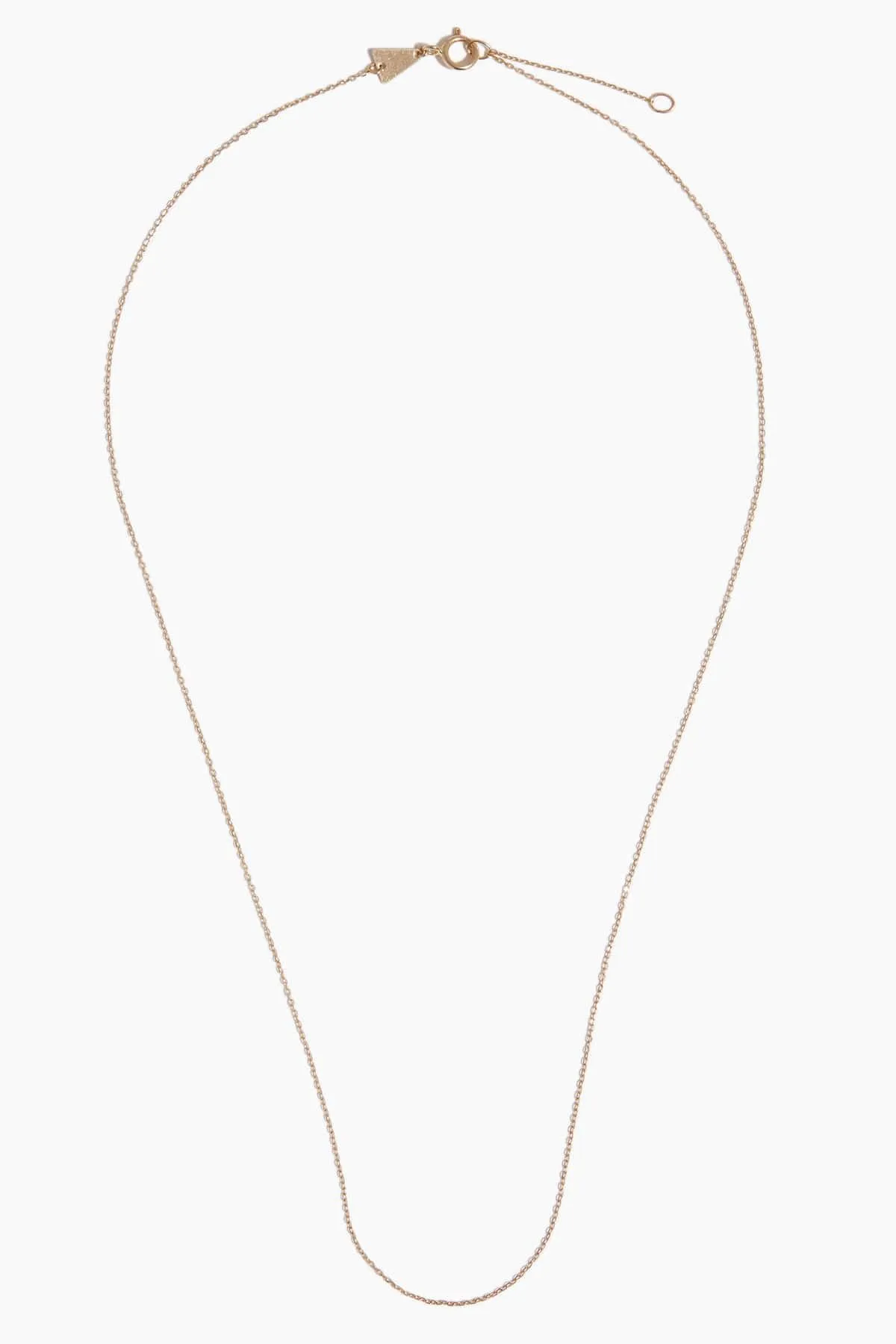 Diamond Cut Cable Chain in Yellow Gold - 16"