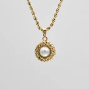 Esme Pearl Round Necklace