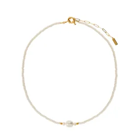 Gia Necklace - White