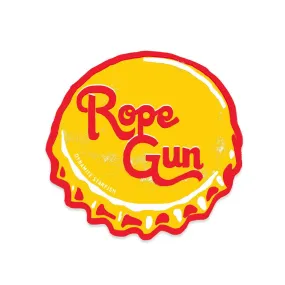 Rope Gun — Rock Climbing Sticker