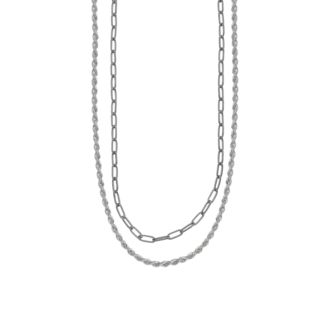 Rope   Paperclip Chain Set