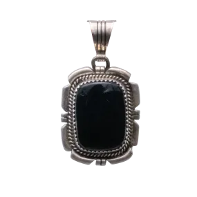 Square Onyx Pendant | Ted Etsitly